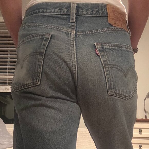 Vintage USA Levis 501 🔥 32/27 - Picture 4 of 9